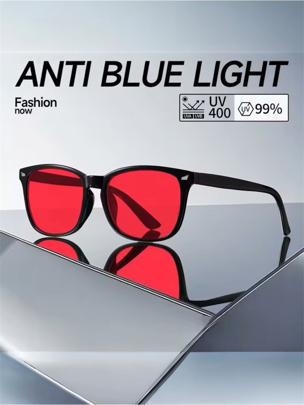 Anti Blue Light Glasses with Red Tinted Lenses Better Sleep Red Lens